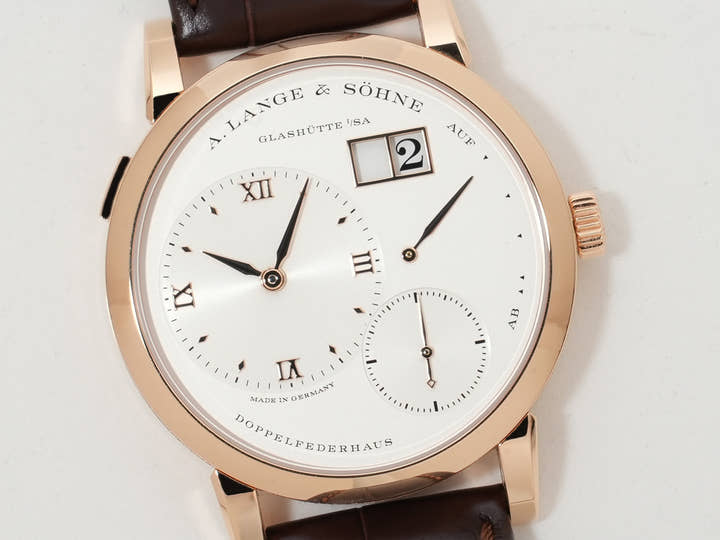 A.ランゲ&ゾーネ ランゲ1 Ref.191.032 ピンクゴールド シルバー文字盤 美中古 vrcsxw2c