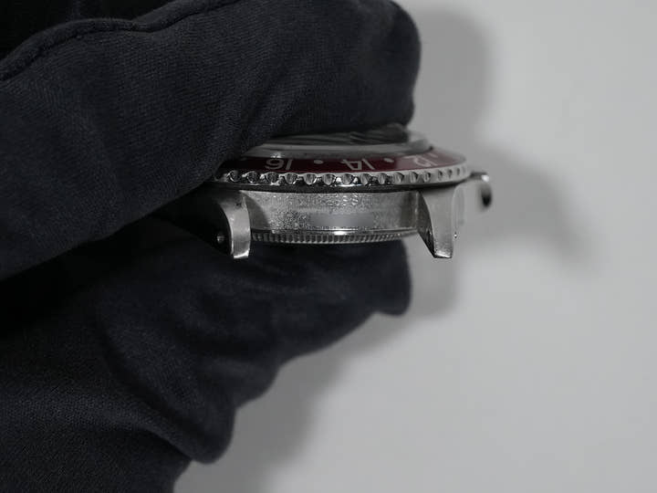 ロレックス GMTマスター Ref.1675 ステンレススチール ブラック文字盤 オイスターブレスレット 中古 9q3cw7qs