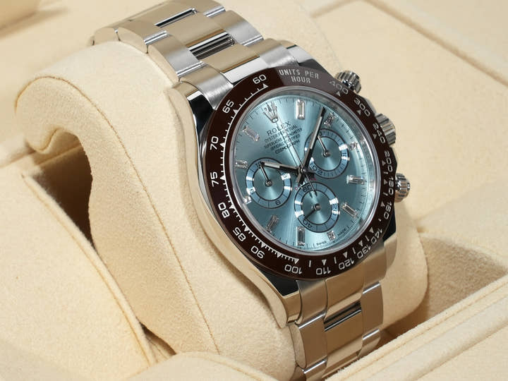 Rolex Daytona Ref. 116506A Platinum Ice Blue Dial