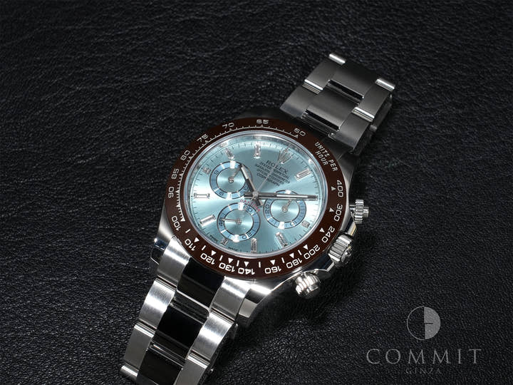 Rolex Daytona Ref. 116506A Platinum Ice Blue Dial