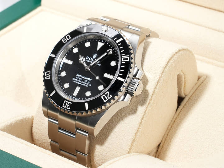 ロレックス サブマリーナー ノンデイト Ref.124060 ステンレススチール ブラック文字盤