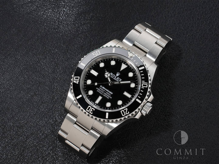ロレックス サブマリーナー ノンデイト Ref.124060 ステンレススチール ブラック文字盤