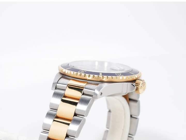 ロレックス サブマリーナー デイト Ref.16803 ステンレススチール/イエローゴールド ブルー文字盤