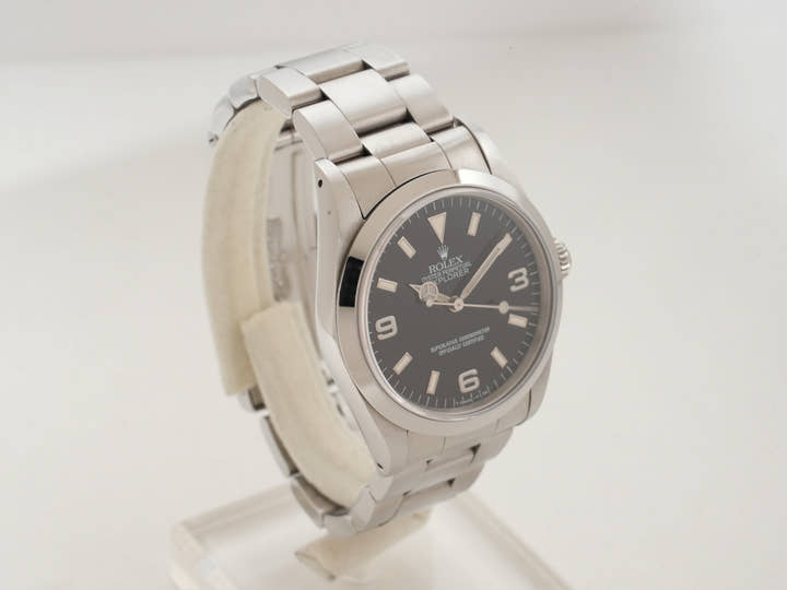 ロレックス エクスプローラーI Ref.14270 ステンレススチール ブラック文字盤