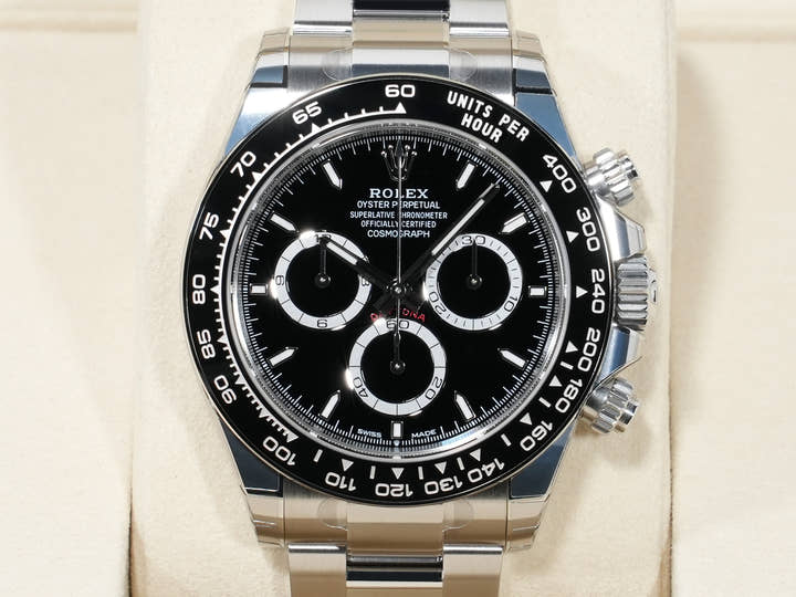 ロレックス デイトナ Ref.126500LN ステンレススチール ブラック文字盤