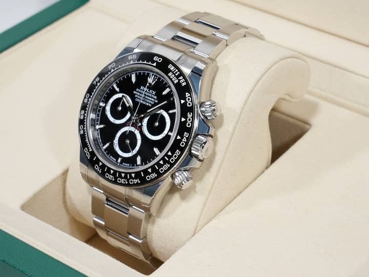 ロレックス デイトナ Ref.126500LN ステンレススチール ブラック文字盤