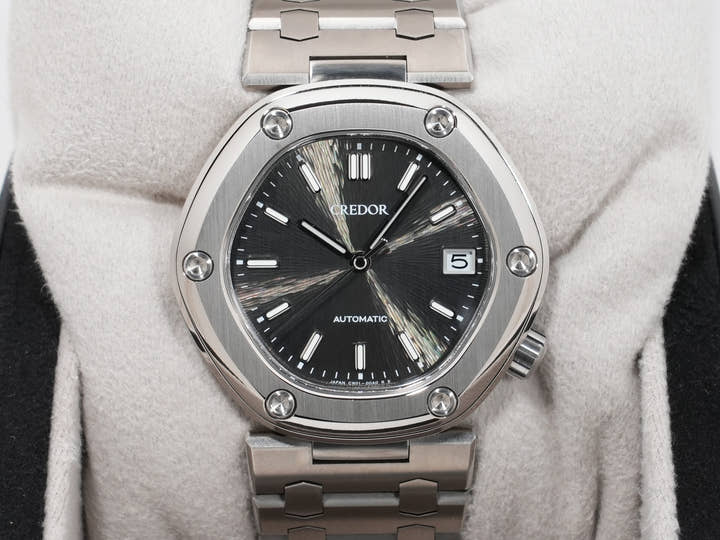 セイコー クレドール ロコモティブ Ref.GCCR999 TI ブラック文字盤 極美品 3drxtj6k