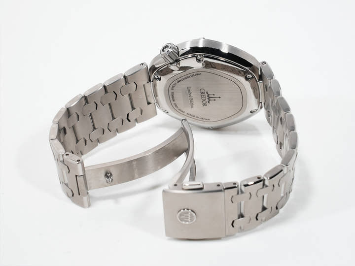 セイコー クレドール ロコモティブ Ref.GCCR999 TI ブラック文字盤 極美品 3drxtj6k