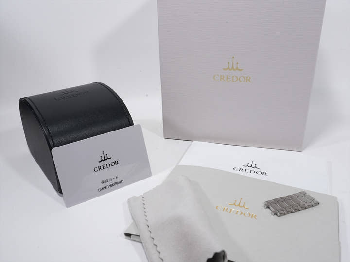 セイコー クレドール ロコモティブ Ref.GCCR999 TI ブラック文字盤 極美品 3drxtj6k