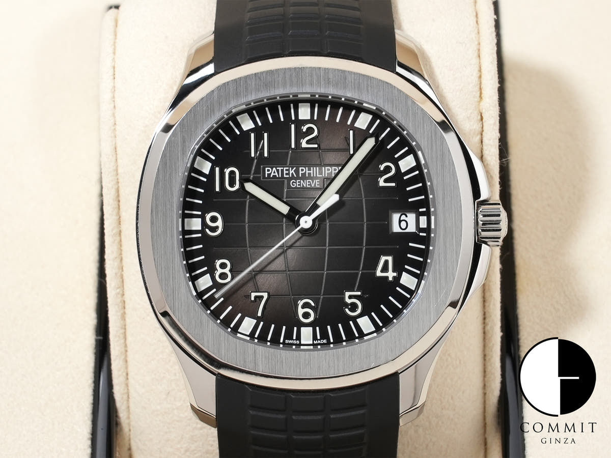 パテックフィリップ アクアノート Ref.5167A-001 ステンレススチール ブラック文字盤