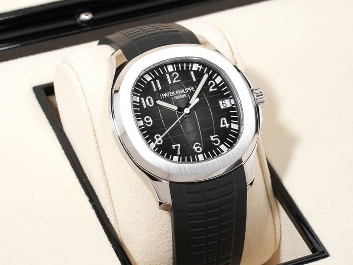 パテックフィリップ アクアノート Ref.5167A-001 ステンレススチール ブラック文字盤