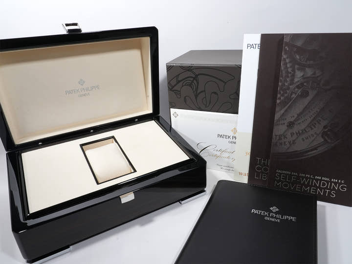 パテックフィリップ アクアノート Ref.5167A-001 ステンレススチール ブラック文字盤