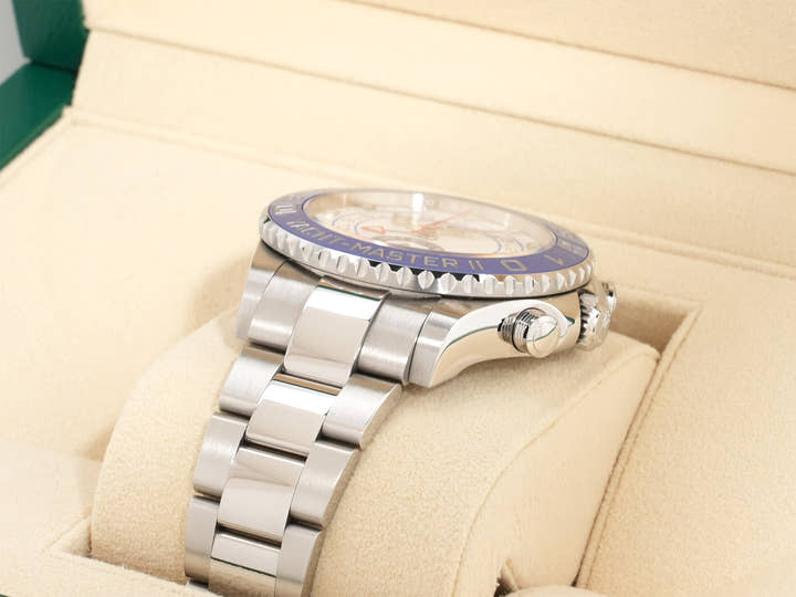 ロレックス ヨットマスターII Ref.116680 ステンレススチール ホワイト文字盤