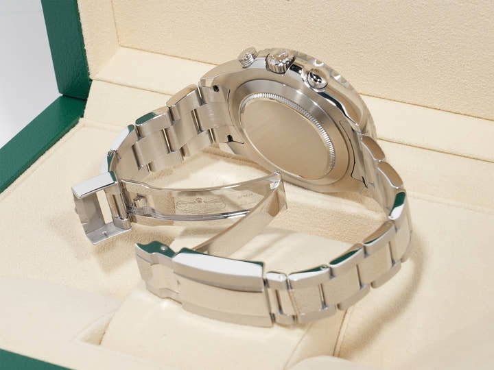 ロレックス ヨットマスターII Ref.116680 ステンレススチール ホワイト文字盤