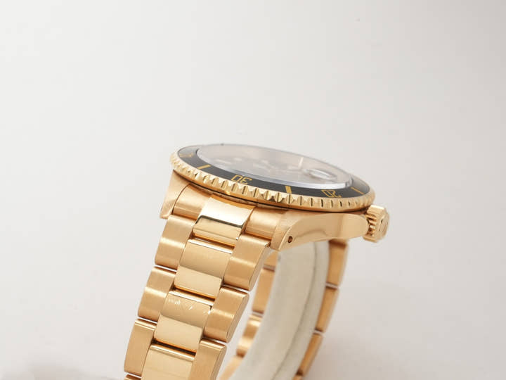 ロレックス サブマリーナー デイト Ref.16618 イエローゴールド ブラック文字盤