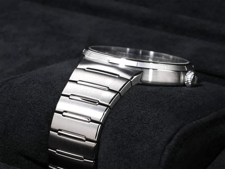 ルイヴィトン タンブール オトマティック Ref.W1ST20 ステンレススチール ブルー文字盤 極美品 az78fd92