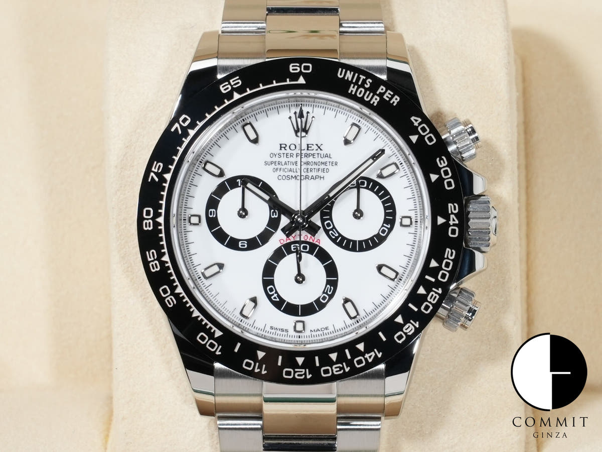 ロレックス デイトナ Ref.116500LN ステンレススチール ホワイト文字盤