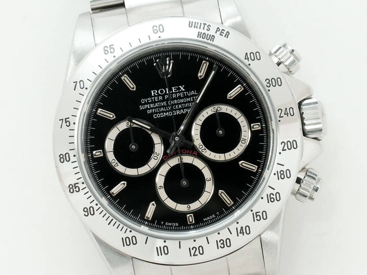 ロレックス デイトナ エルプリメロ Ref.16520 ステンレススチール ブラック文字盤