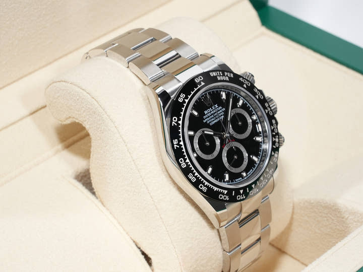 ロレックス デイトナ Ref.116500LN ステンレススチール ブラック文字盤