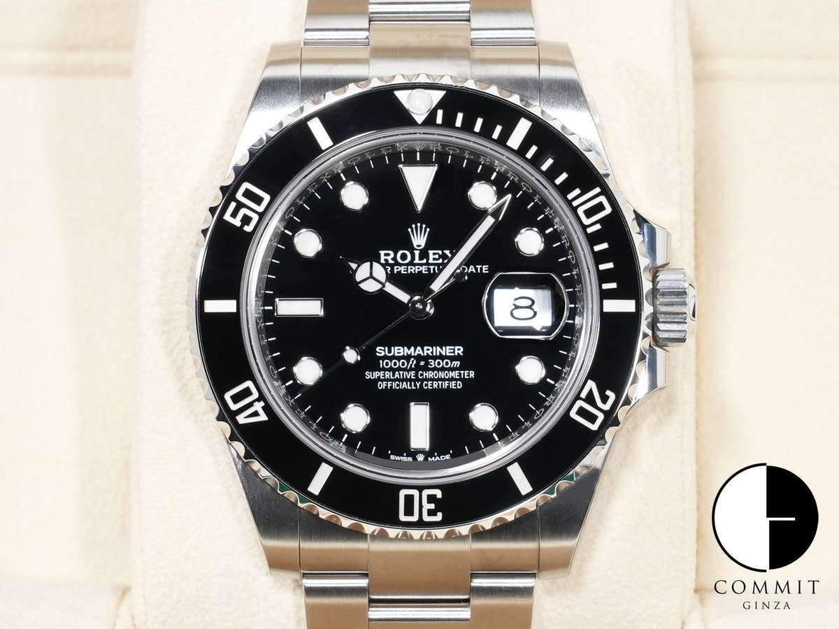 ロレックス サブマリーナー デイト Ref.126610LN ステンレススチール ブラック文字盤