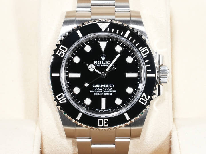 ロレックス サブマリーナー ノンデイト Ref.114060 ステンレススチール ブラック文字盤