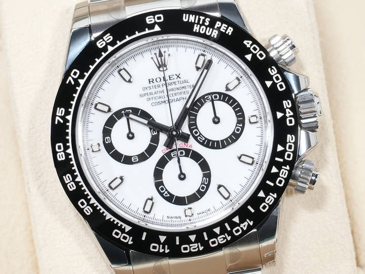 ロレックス デイトナ Ref.116500LN ステンレススチール ホワイト文字盤