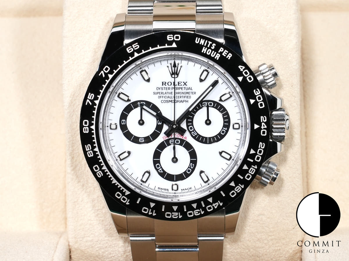 ロレックス デイトナ Ref.116500LN ステンレススチール ホワイト文字盤