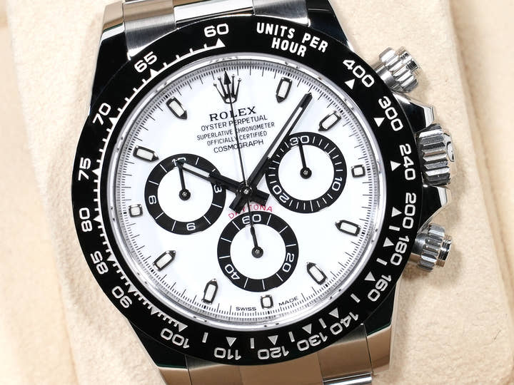 ロレックス デイトナ Ref.116500LN ステンレススチール ホワイト文字盤