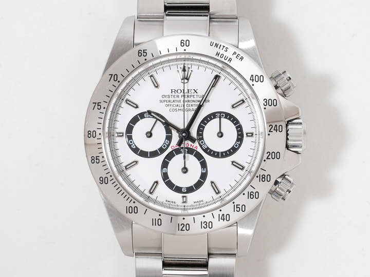 ロレックス デイトナ エルプリメロ Ref.16520 ステンレススチール ホワイト文字盤 中古 eheqnyyp