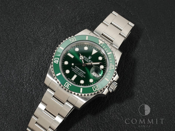 ロレックス サブマリーナー デイト Ref.116610LV ステンレススチール グリーン文字盤