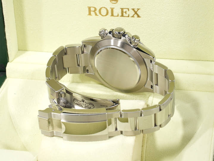 ロレックス デイトナ Ref.116520 ステンレススチール ブラック文字盤 中古 wddt72w4