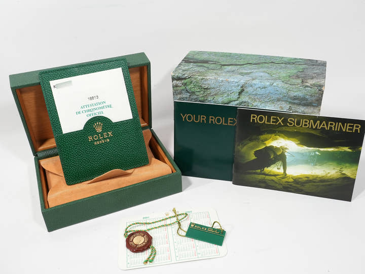 ロレックス サブマリーナー デイト Ref.16613 ステンレススチール/イエローゴールド ブルー文字盤