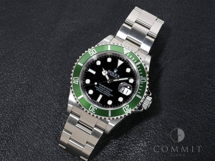 ロレックス サブマリーナー デイト Ref.16610LV ステンレススチール ブラック文字盤 美中古 nn3mbqqe
