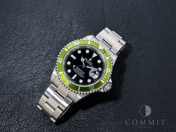 ロレックス サブマリーナー デイト Ref.16610LV ステンレススチール ブラック文字盤 美中古 h8pxfhdp