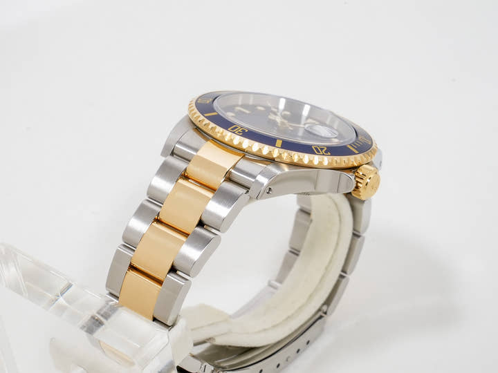 ロレックス サブマリーナー デイト Ref.16613 ステンレススチール/イエローゴールド ブルー文字盤