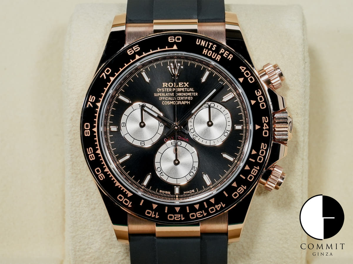 ロレックス デイトナ Ref.126515LN エバーローズゴールド ブライトブラックxサンダスト文字盤