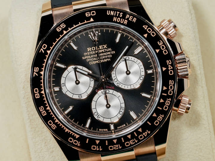 ロレックス デイトナ Ref.126515LN エバーローズゴールド ブライトブラックxサンダスト文字盤