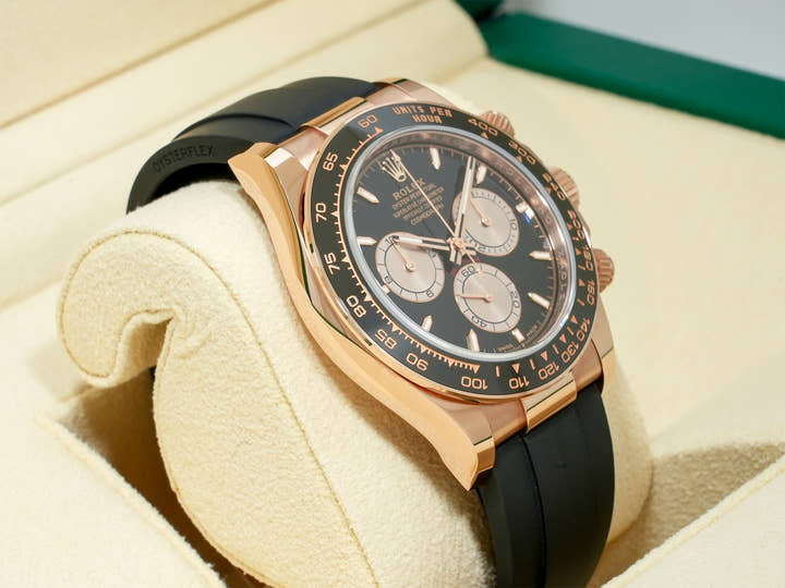 ロレックス デイトナ Ref.126515LN エバーローズゴールド ブライトブラックxサンダスト文字盤