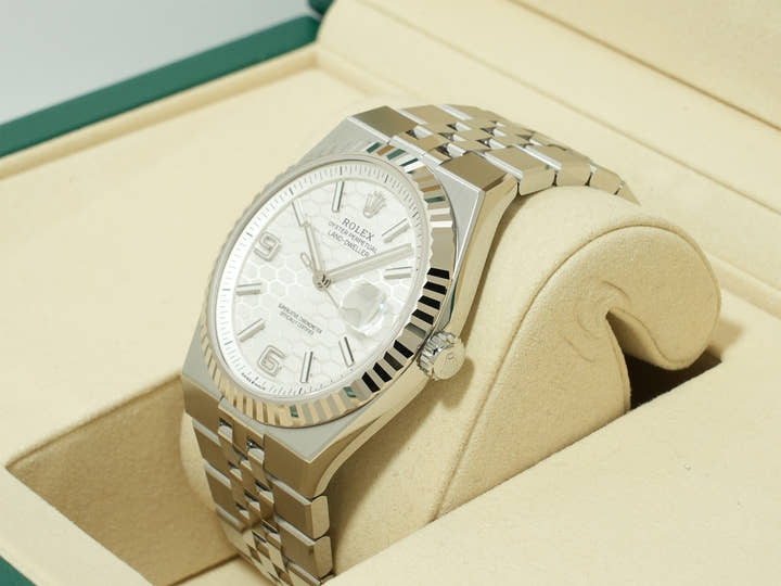 ロレックス ランドドゥエラー Ref.127334 ステンレススチール/ホワイトゴールド ホワイト文字盤