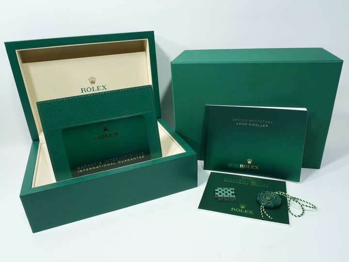 ロレックス ランドドゥエラー Ref.127334 ステンレススチール/ホワイトゴールド ホワイト文字盤