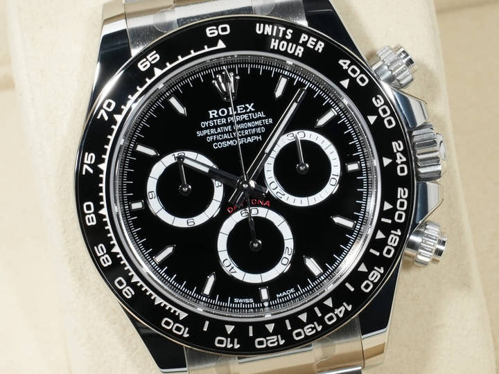 ロレックス デイトナ Ref.126500LN ステンレススチール ブラック文字盤