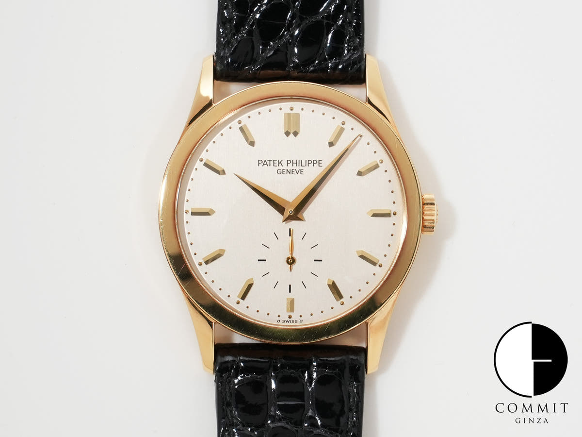 パテックフィリップ カラトラバ Ref.5096 イエローゴールド シルバー文字盤