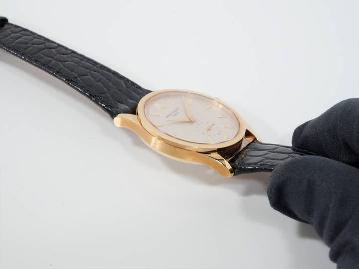 パテックフィリップ カラトラバ Ref.5096 イエローゴールド シルバー文字盤