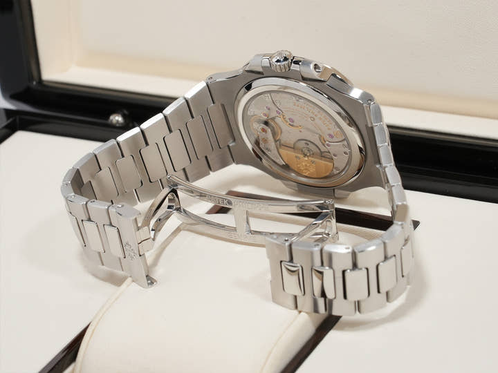 Patek Philippe Nautilus Petite Complication Ref. 5712/1A-001 Stainless Steel Blue Dial