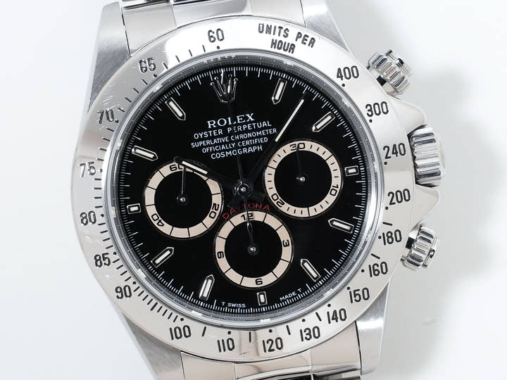 ロレックス デイトナ エルプリメロ Ref.16520 ステンレススチール ブラック文字盤 中古 z42wiozd