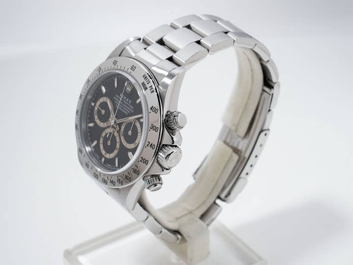 ロレックス デイトナ エルプリメロ Ref.16520 ステンレススチール ブラック文字盤 中古 z42wiozd