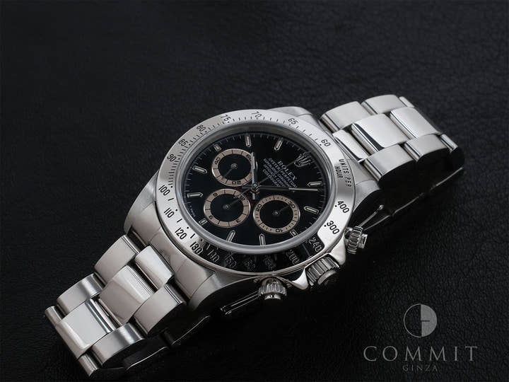 ロレックス デイトナ エルプリメロ Ref.16520 ステンレススチール ブラック文字盤 中古 z42wiozd
