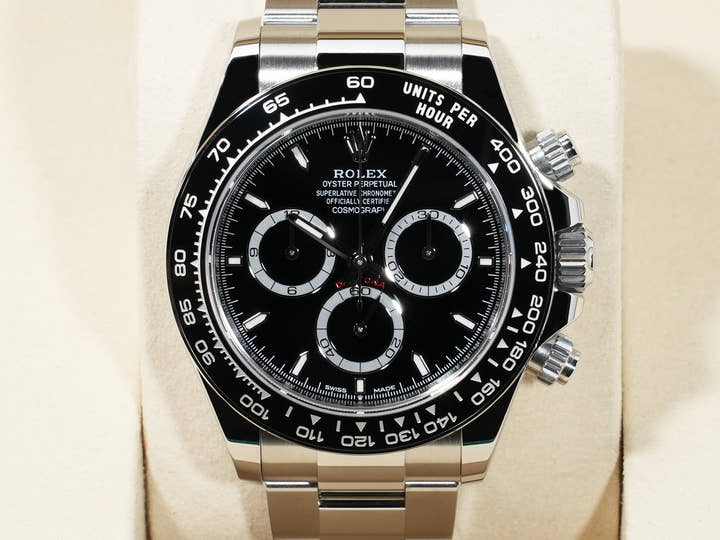 ロレックス デイトナ Ref.126500LN ステンレススチール ブラック文字盤
