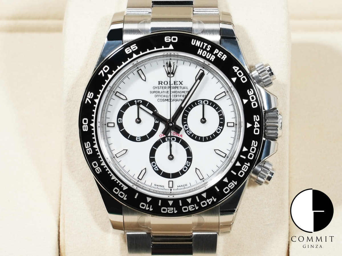 ロレックス デイトナ Ref.126500LN ステンレススチール ホワイト文字盤