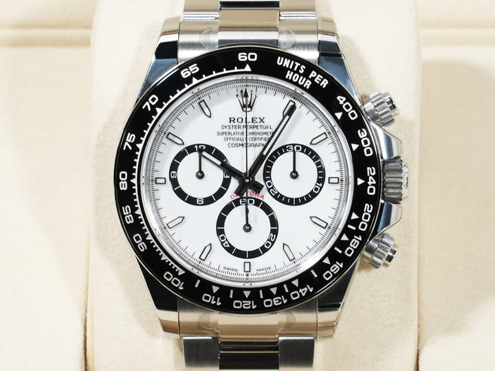 ロレックス デイトナ Ref.126500LN ステンレススチール ホワイト文字盤